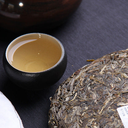 Chinese Haiwan 2018 Shen Pu'er Tea Batch 181 Shen Shan Lao Shu Raw Puer Tea 500g