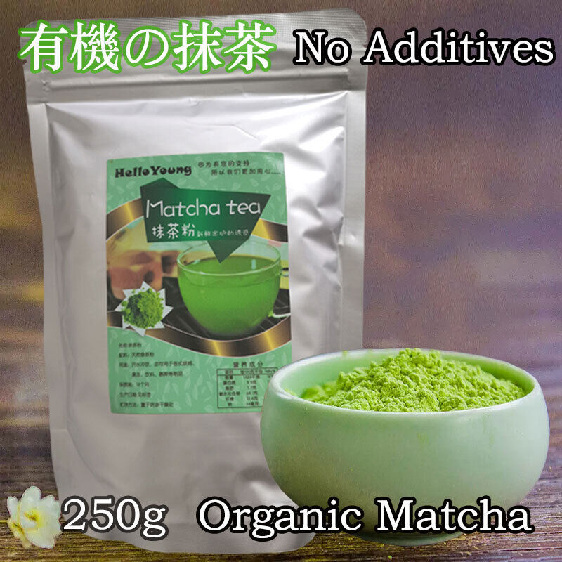 Matcha Green Tea Fresh Natural Without Additive. Careful diet weight loss