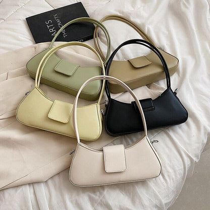 PU Leather Crossbody Side Bag Women Fashion Shoulder Handbag Purses