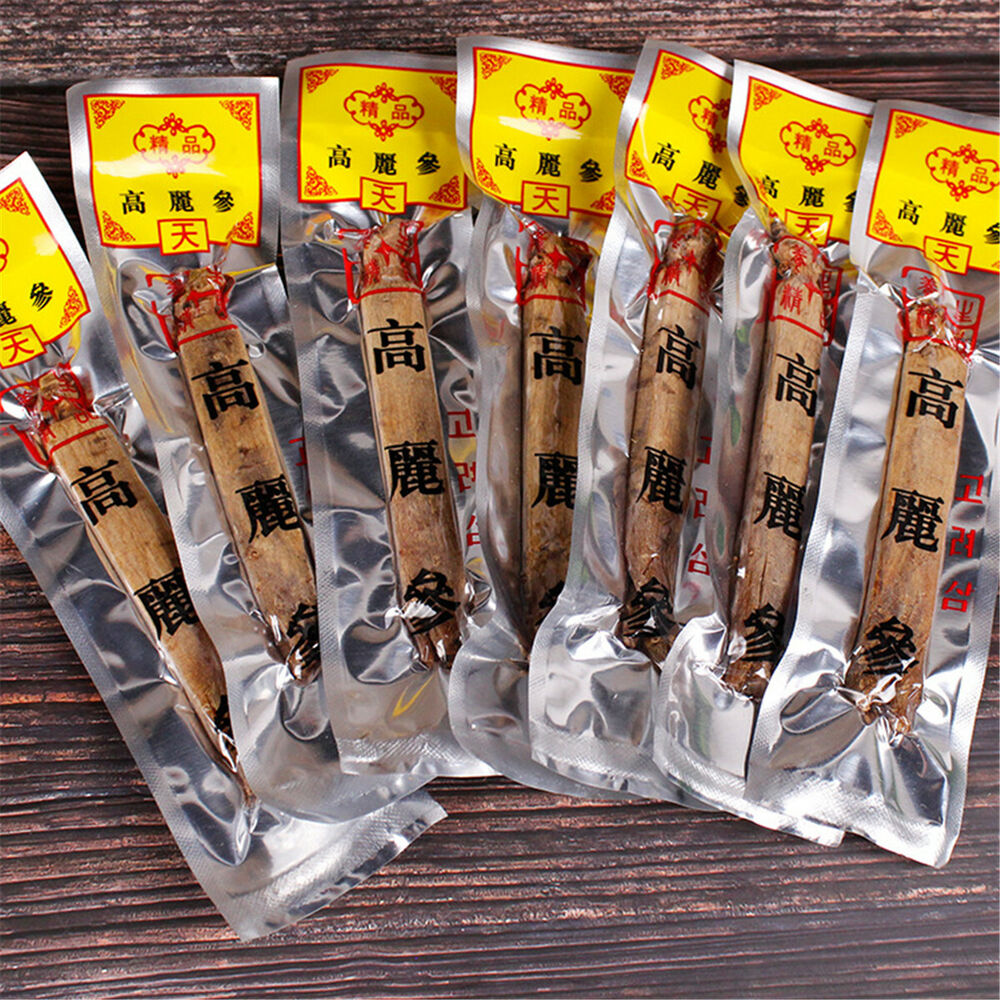 6Years Korean Root Health Food Herbal Tea Red Ginseng Healthy Herbs Dry Ginseng