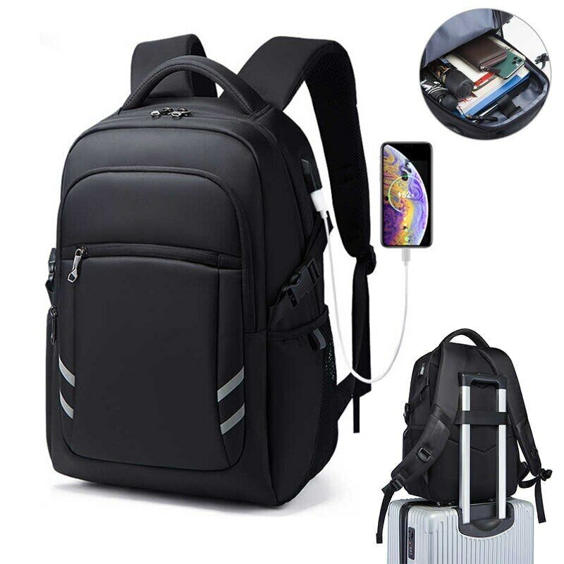 Waterproof Business Backpacks School Bag Anti-theft Men 15.6 Inch Laptop Travel