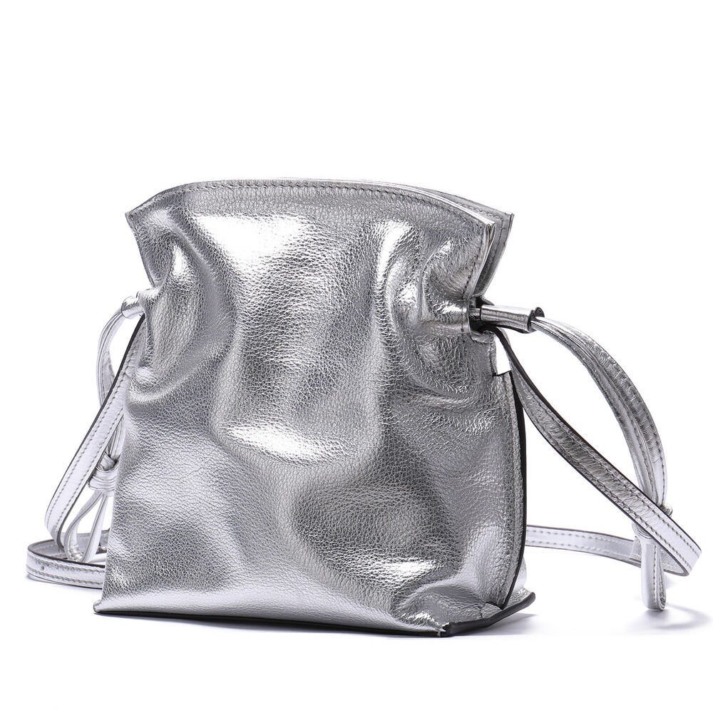 New Designer Women's Cow Leather Drawstring Lucky Bag Sling Shoulder Bucket bag