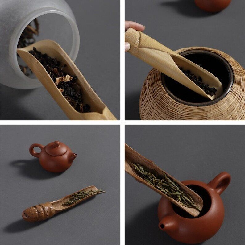 Natural Bamboo Tea Spoon/Tea Ceremony Accessories/Kung Fu Tea Tools