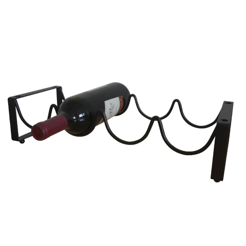 Vintage Wine Rack Bottles Wine Display Shelf Rack Stand Storage Holder Accessory