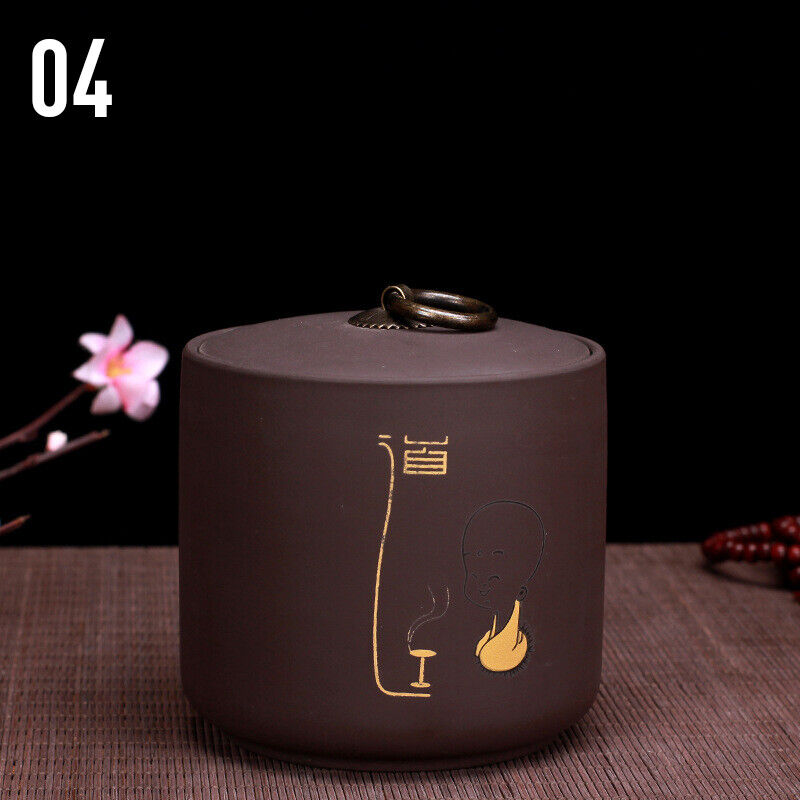 Ceramic Storage Tank Porcelain Moisture-Proof Tea Cans Food Storage Container