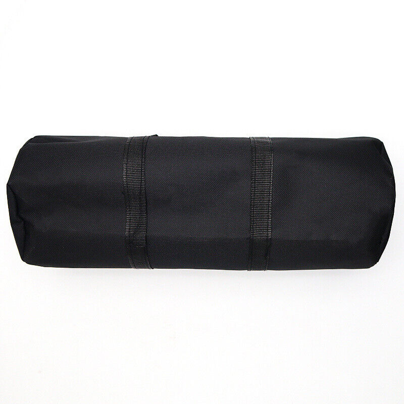 Foldable Carrying Outdoor Camping Barbecue Tool Bag Capacity Storage Pouch Black