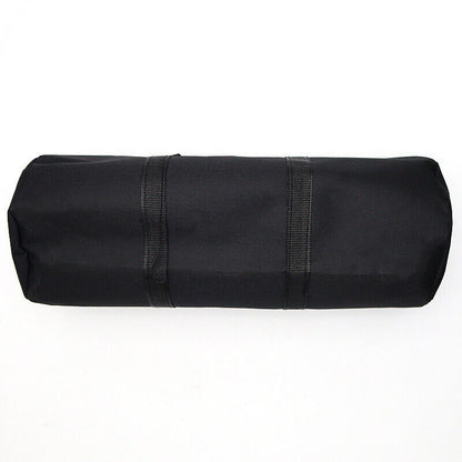Foldable Carrying Outdoor Camping Barbecue Tool Bag Capacity Storage Pouch Black