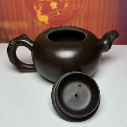 Vintage Chinese Yixing Purple Clay Teapot Zisha Ceremony Fashion Gift Teaware