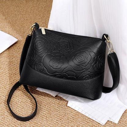 lady Faux Leather Shoulder Bag Tote Purse Handbags Messenger Crossbody Satchel