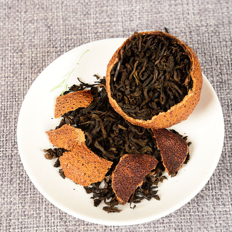 Xinhui Aged Chenpi Ripe Puer Tea Orange Skin Puerh Pu'er Loose Tea PEI YU 312