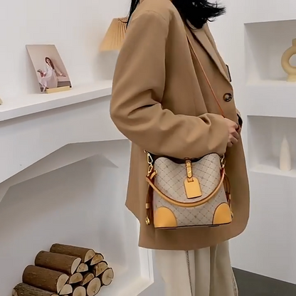 Classic Womne's Bucket Bag, Fashion Crossbody Shoulder Bags Elegant Handbags
