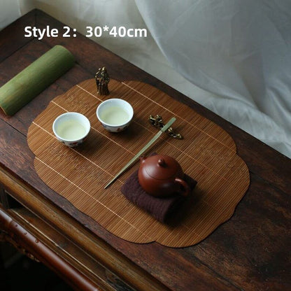 Bamboo Tea Table Mats|Table Cloth|Tea Accessories