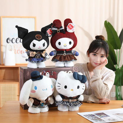 Sanliou Cinnamoroll Plush Toys Kuromi Doll Exquisite Gift Box for Holiday Gifts