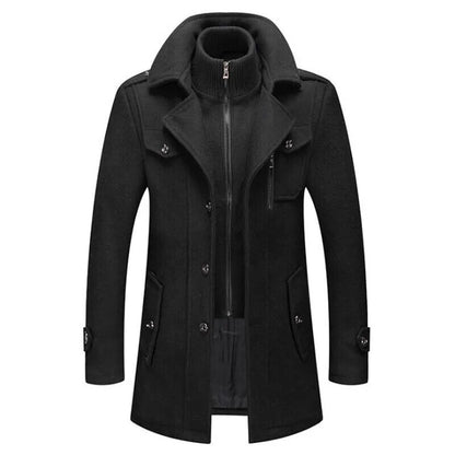 Men's Jackets Winter Autumn Coat Casual Jacket Streetwear Male Overcoat
