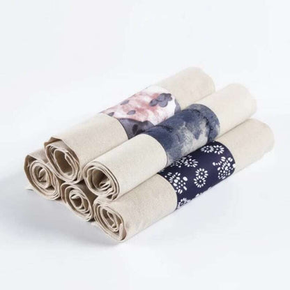 Burlap Table Mat|Tea Mat|Chinese Style Table Mat|Tea Ceremony Accessories