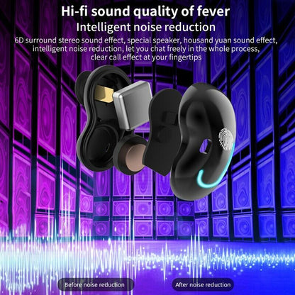 Wireless Bluetooth Earbuds Noise Cancelling Headphones for iPhone Samsung Galaxy