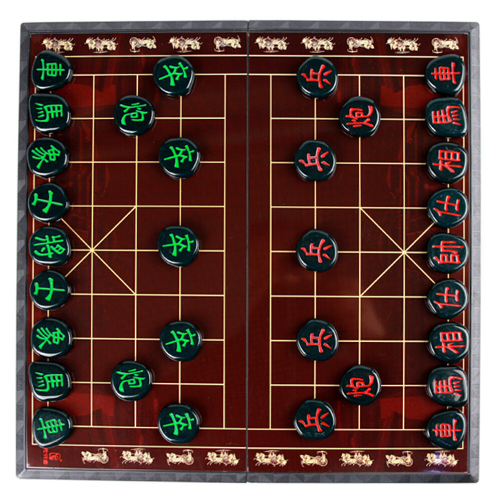 Large Chinese Chess Board Xiangqi Set Set