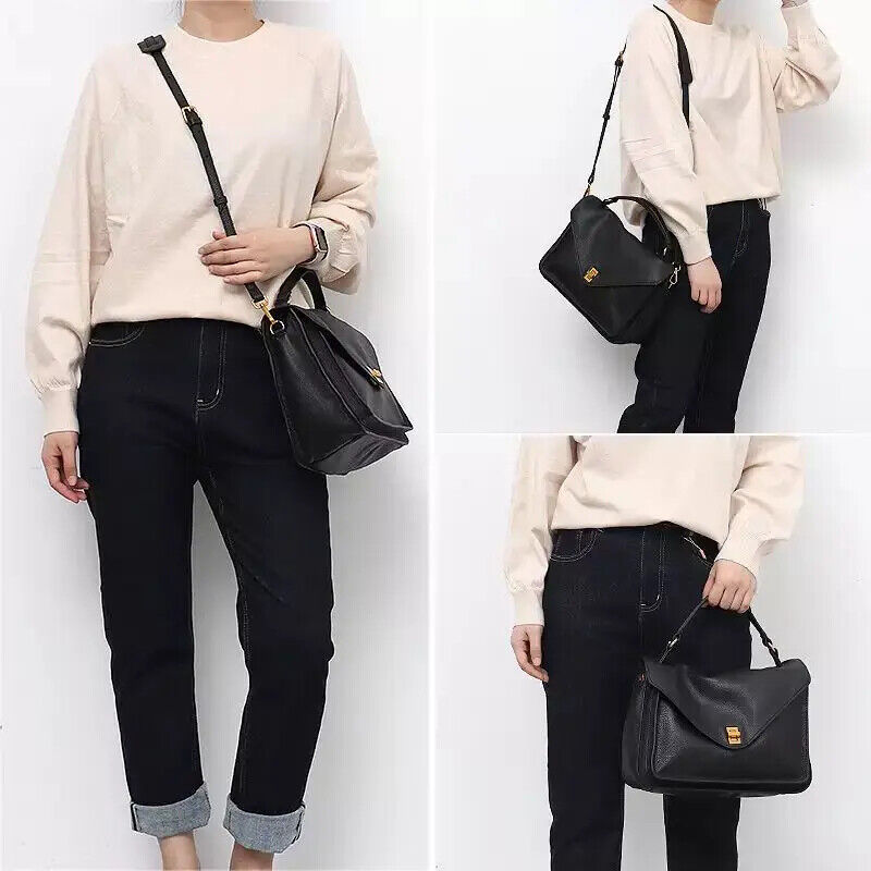 Messenger Bag Women Commuter Messenger Bag First Layer Handbag