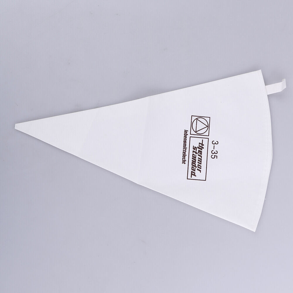 35cm Pastry Bag Cookie Icing Piping Bag Re-useable Cotton Cloth Pastry TNDAAh^ss