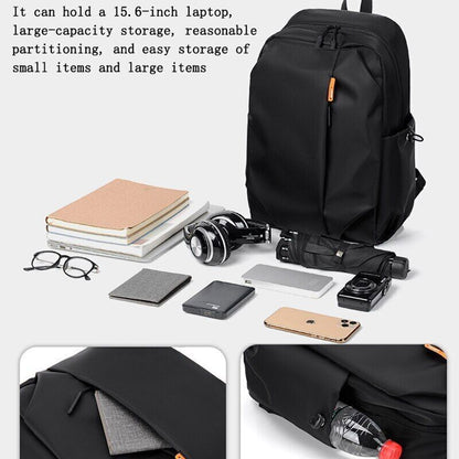 Men's Backpack laptop Bag Travel Male Outdoor Sports Back Pack School Bags Black