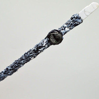 Witch Magic Wand Multicolor Natural Crystal Jewelry Fairy Stick Hair Accessories