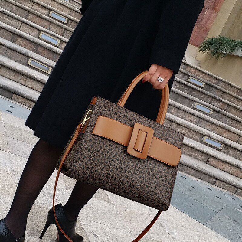 PU Leather Shoulder Bags Women Handbags Travel Hand Bag Female Big Tote Bags