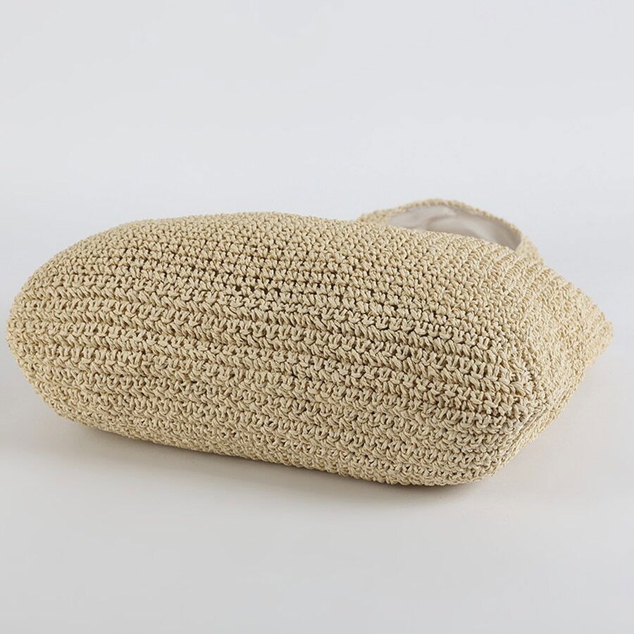 Straw Women Shoulder Bags Paper Woven Female Handbags Summer Beach Straw Bags