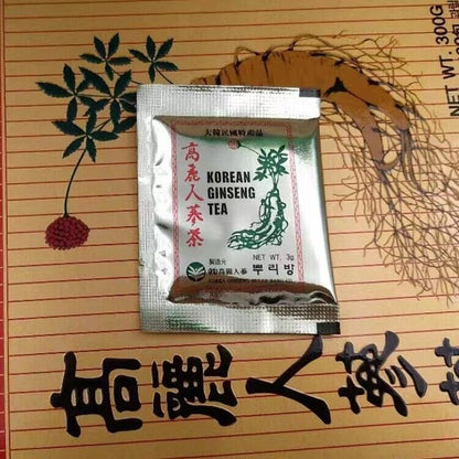 Stress Resistant Korean Ginseng Tea Korean Tea 3g X 100 Pieces Insam Granule Tea Extract-