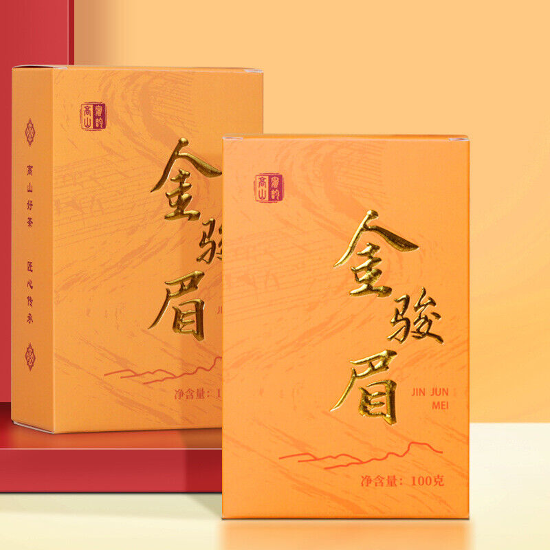 Honey Scented Golden Jun Mei Black Tea Leaves Gift 100g Boxed Loose Alpine Tea