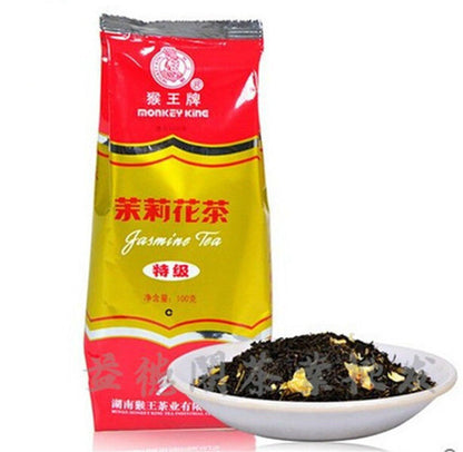 100g Pure Natural Jasmine Flower Tea Green Tea Premium Loose Weight ScentedTea