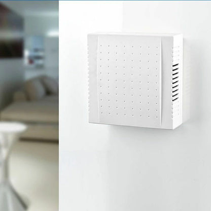 220V Office Hotel Door Bell 108x108x36mm ABS/PC Wired Panel Clear Sound Doorbell