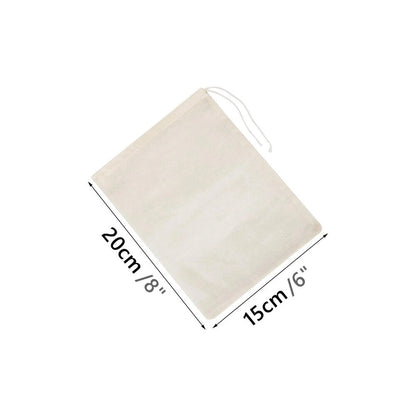Strainer Bags Fine Nylon Reusable Nut Milk Unbleached Food Cheese Yogurt Filters
