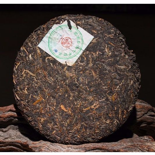 2007 BAJIAOTING Liming 7540 Pu-erh Tea Cake 357g Raw Menghai Qi Zi Bing Cha
