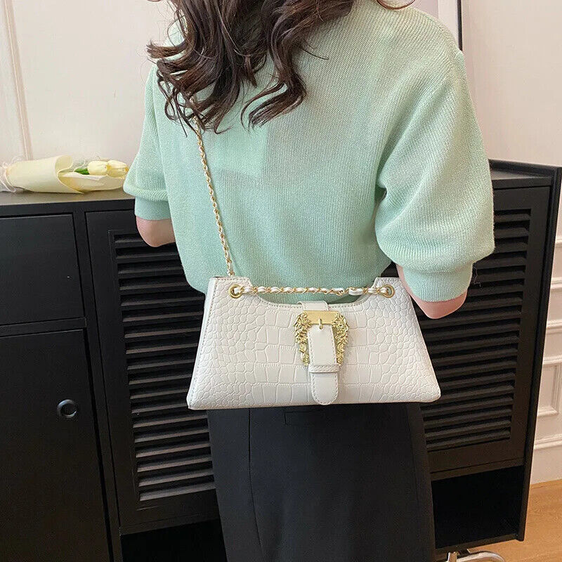 Women's Pattern Chain Shoulder Bags Handbags Bags Clutch Blue Green Bags