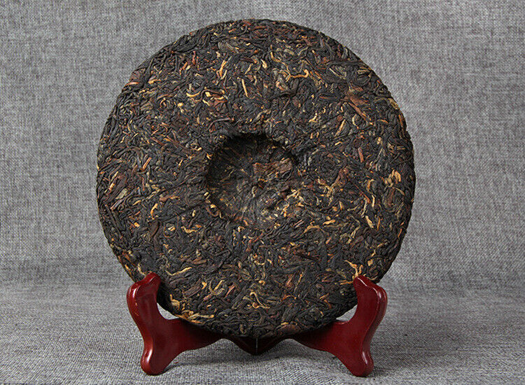 357g Yunnan Old Tree Black Chinese Tea Dianhong Feng Qing Red Black Tea Cake