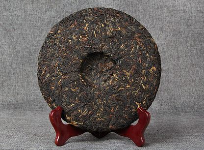 357g Yunnan Old Tree Black Chinese Tea Dianhong Feng Qing Red Black Tea Cake