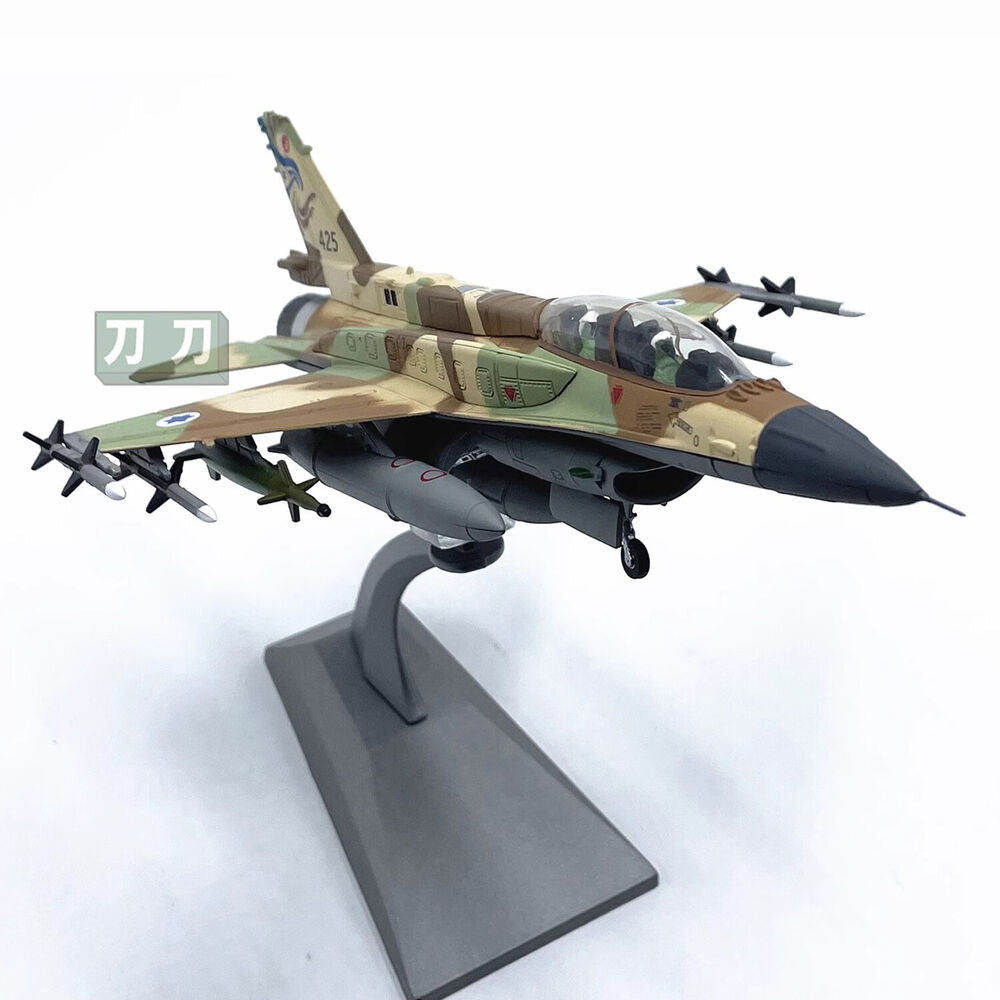 1:72 Israeli Air Force F16i Storm Fighter Aircraft Model Alloy Decoration