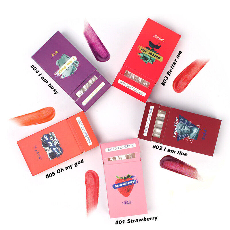 Cotton Swab Lip Glaze Lip Dye Liquid Disposable Liquid Lipstick