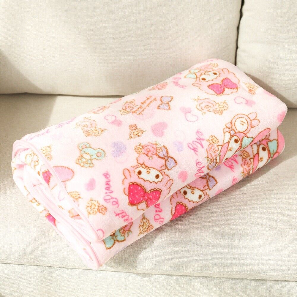 My Melody Kuromi Cinnamonroll Blanket Anime Plush quilt Soft Bed Couch Blanket
