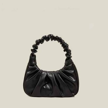 New Designer Elegant Underarm Bags Top PU Leather Women's Vintage Shoulder Bags