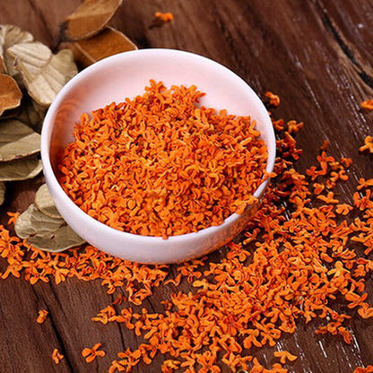 100% Natural Sweet Red Osmanthus Fragrans tea* Chinese Dried Dangui Flower Tea