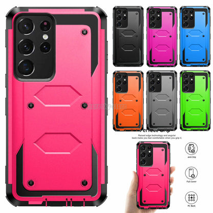 For Samsung Galaxy S21/ Ultra/ Plus Case Dual Layer Rugged Hybrid Cover + Stylus