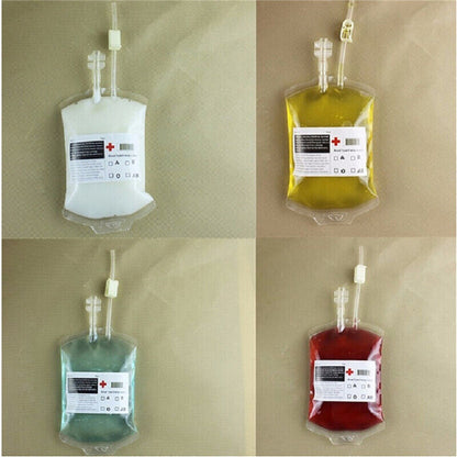 350ml Reusable Blood Energy Drink Bag Vampire Halloween Cosplay Party DecoLD Jo