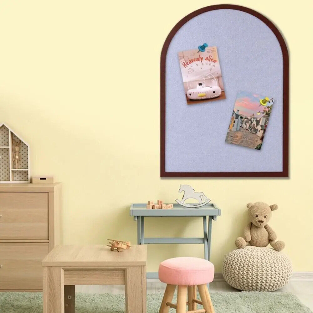 Message Pin Board Felt Wall Soundproof Panel Photo DIY Background Holder 60x40cm