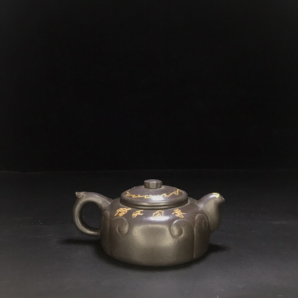 vintage chinese yixing purple clay teapot zisha ceremony teaware collection rare