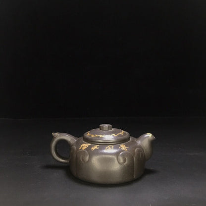 vintage chinese yixing purple clay teapot zisha ceremony teaware collection rare