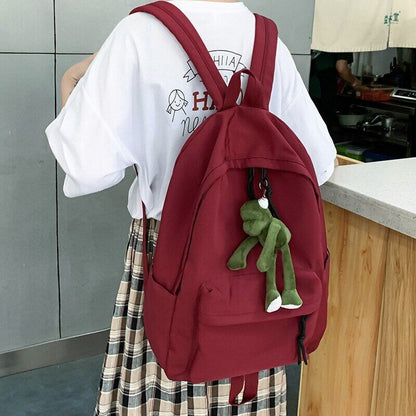 School Backpack Canvas Backpacks Girl School Bag Women's Schoolbags Travel