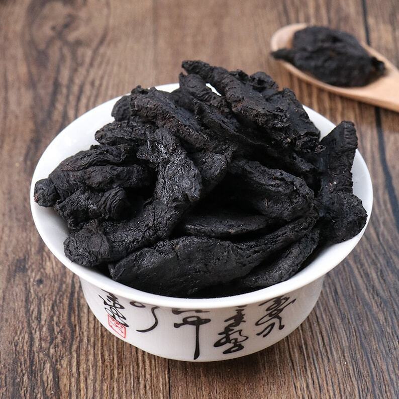 Pure Ripe Radix Rehmanniae Preparata Root of Rehmannia Glutinosa Great Quality