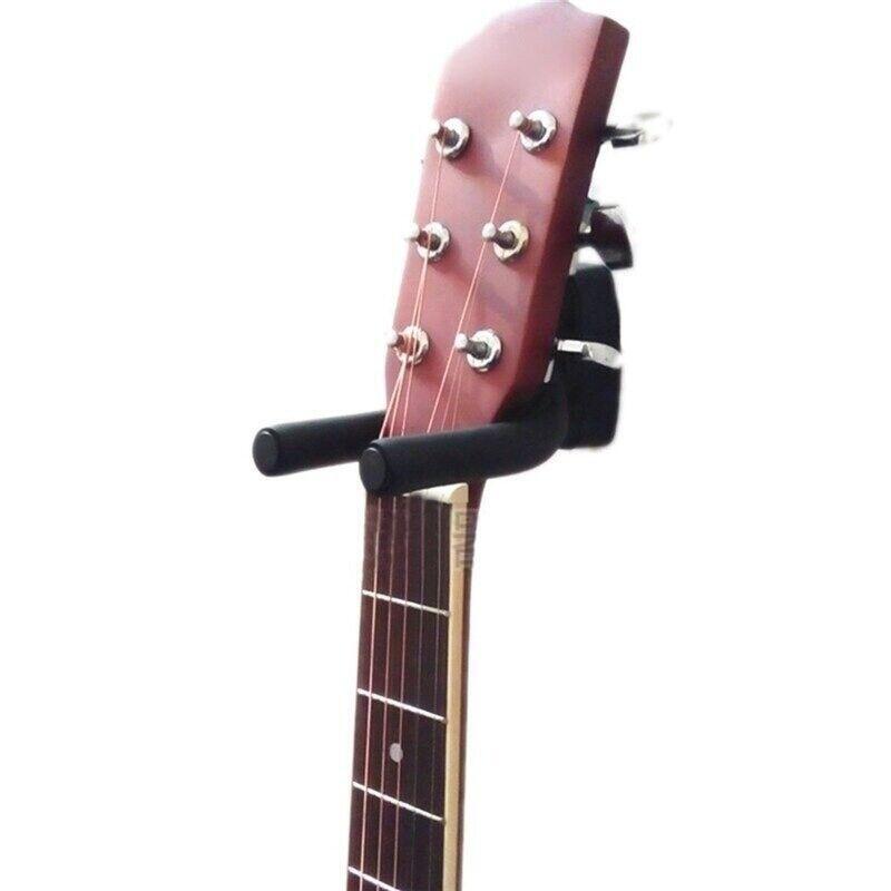 Wall-mounted Guitar Hanger Stand - Instrument Holder and Display Hook
