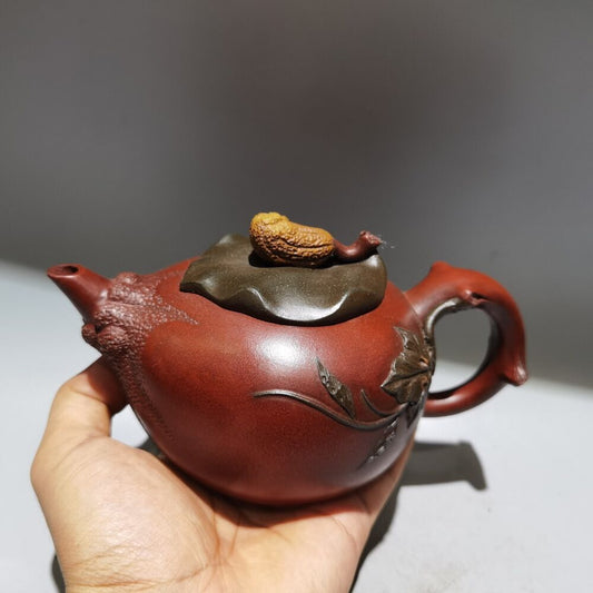 vintage chinese yixing purple clay teapot zisha ceremony fashion gift teaware